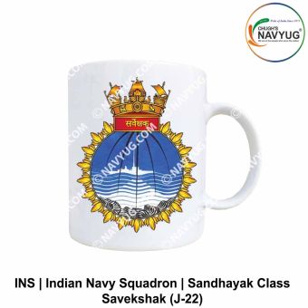 Navy Sandhayak Class Mug |Indian Navy (Survey Ship) Souvenir Gift-Savekshak (J-22)