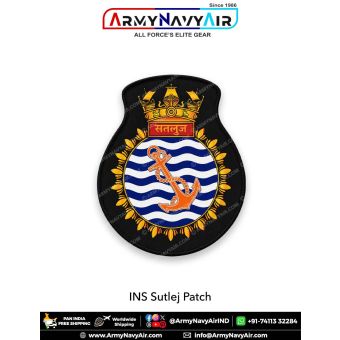 Indian Navy INS Sutlej Patch