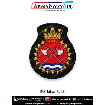 Indian Navy INS Tabar Patch