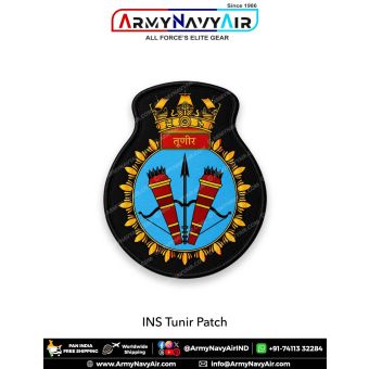 Indian Navy INS Tunir Patch