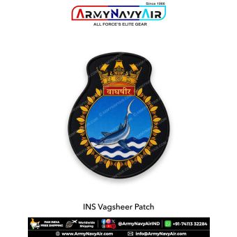 Indian Navy INS Vagsheer Patch