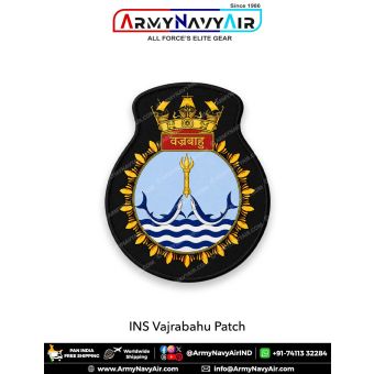 Indian Navy INS Vajrabahu Patch