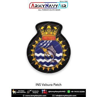 Indian Navy INS Valsura Patch