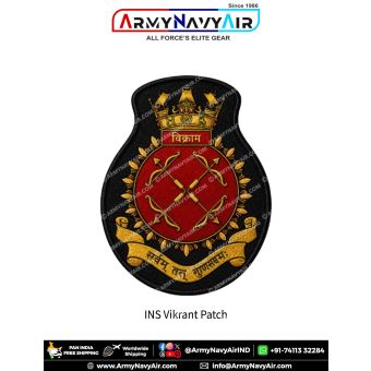 Indian Navy INS Vikrant Patch