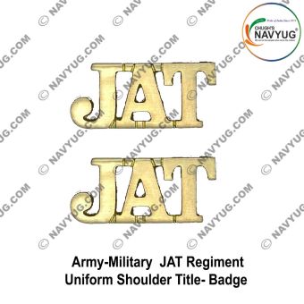 Jat Regiment Shoulder Title Badge : ArmyNavyAir.com