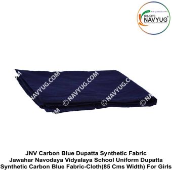 JNV Carbon Blue Dupatta Polyster Fabric :ArmyNavyAir.com