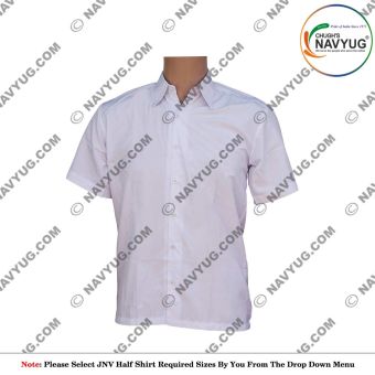 JNV Shirt White Half Sleeve : ArmyNavyAir.com