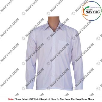 JNV Shirt White Full Sleeve : ArmyNavyAir.com