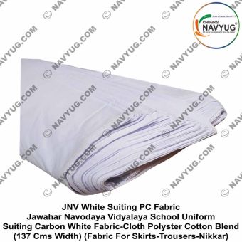 JNV White Suiting Fabric PC : ArmyNavyAir.com