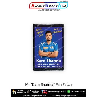 MI Karn Sharma Fan Patch - Must Have For True Fans! : ArmyNavyAir.com