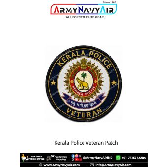 Kerala Police Veteran Patch