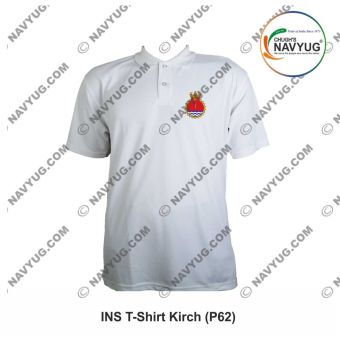Personalised Indian Navy T-Shirt INS Kirch : ArmyNavyAir.com