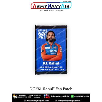 DC KH Rahul Fan Patch - Must Have For True Fans! : ArmyNavyAir.com