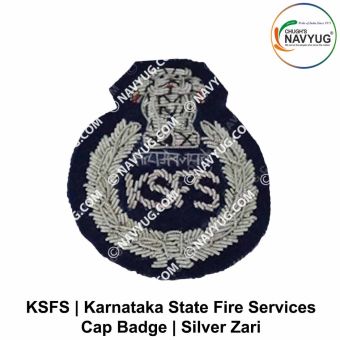 KSFS Cap Badge Zari : ArmyNavyAir.Com