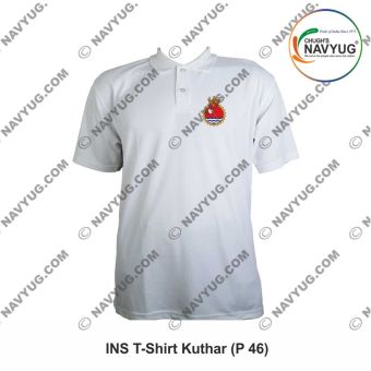 Personalised Indian Navy T-Shirt INS Kuthar : ArmyNavyAir.com