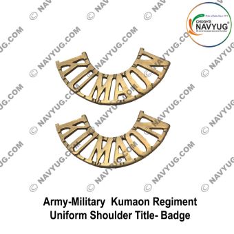 Kumaon Regiment Shoulder Title Badge : ArmyNavyAir.com