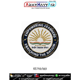 Kendriya Vidyalaya Sangathan Empowering Learners Pride Patch