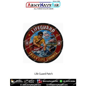 Lifeguard Patch - Every Life Counts