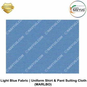 Light Blue Fabric | Uniform Shirt & Pant Suiting Cloth (MARLBO) : ArmyNavyAir.com