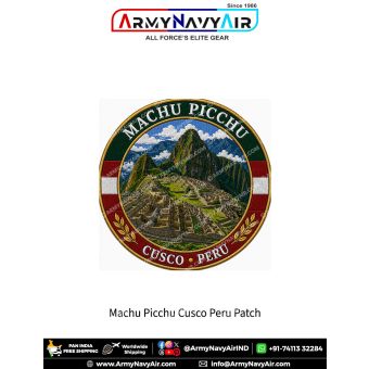 Machu Picchu Cusco Peru Heritage Patch