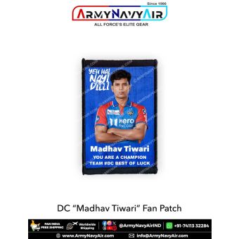 DC Madhav Tiwari Fan Patch - Must Have For True Fans! : ArmyNavyAir.com