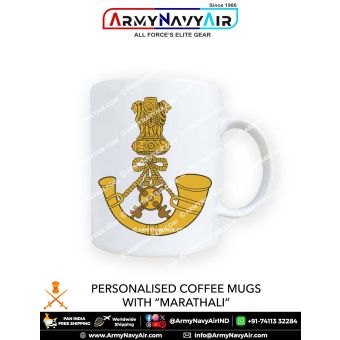 Personalised Coffee Mugs With Marathali Logo