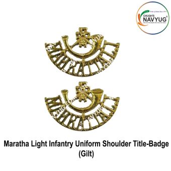 Maratha Light Infantry Shoulder Title Badge : ArmyNavyAir.com