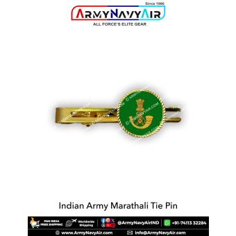 Indian Army Marathali Tie Pin : ArmyNavyAir.com
