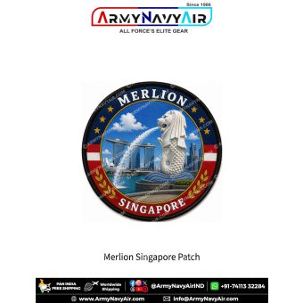 Merlion Singapore Heritage Patch
