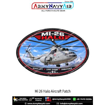 Mi-26 Halo Heavy-Lift Transport Helicopter Patch