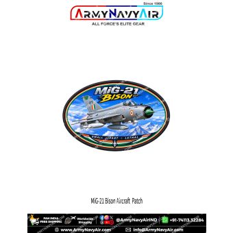 Mikoyan MiG-21 Bison Fighter Aircraft Patch