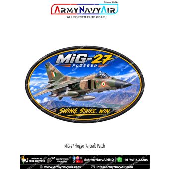 Mikoyan MiG-27 Flogger-D Aircraft Patch