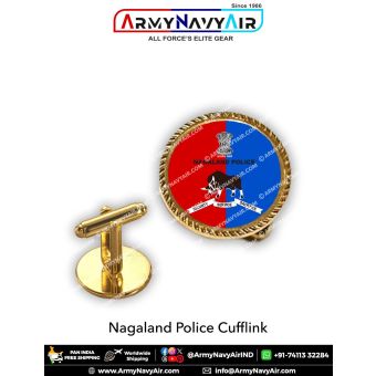 Nagaland Police Cufflinks : ArmyNavyAir.com