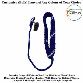 Security Lanyard Navy Blue : ArmyNavyAir.com