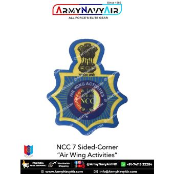 Personalised NCC | National Cadet Corps Camp Badges : ArmyNavyAir.com-Air Wing Activities