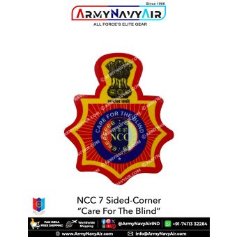 Personalised NCC | National Cadet Corps Camp Badges : ArmyNavyAir.com-Care for the Blind