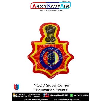 Personalised NCC | National Cadet Corps Camp Badges : ArmyNavyAir.com-Equestrian Events