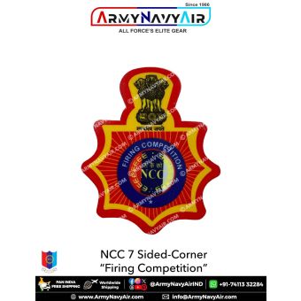 Personalised NCC | National Cadet Corps Camp Badges : ArmyNavyAir.com-Firing Competition