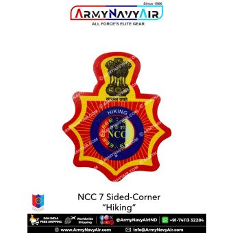 Personalised NCC | National Cadet Corps Camp Badges : ArmyNavyAir.com-Hiking