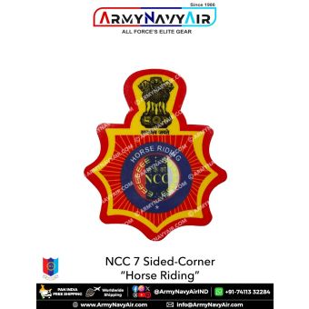 Personalised NCC | National Cadet Corps Camp Badges : ArmyNavyAir.com-Horse Riding