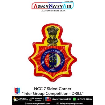 Personalised NCC | National Cadet Corps Camp Badges : ArmyNavyAir.com-Inter Group Competition- Drill