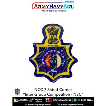Personalised NCC | National Cadet Corps Camp Badges : ArmyNavyAir.com-Inter Group Competition (NSC)