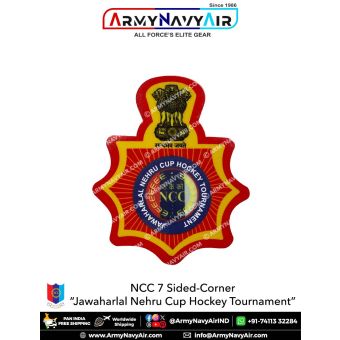 Personalised NCC | National Cadet Corps Camp Badges : ArmyNavyAir.com-Jawaharlal Nehru Cup Hockey Tournament