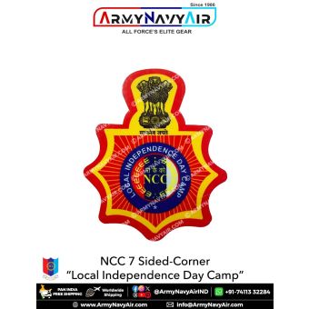 Personalised NCC | National Cadet Corps Camp Badges : ArmyNavyAir.com-Local Independence Day Camp