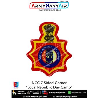 Personalised NCC | National Cadet Corps Camp Badges : ArmyNavyAir.com-Local Republic Day Camp