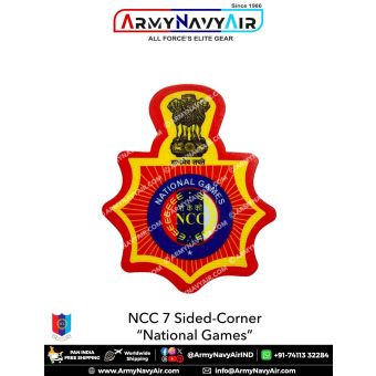 Personalised NCC | National Cadet Corps Camp Badges : ArmyNavyAir.com-National Games