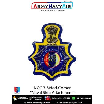 Personalised NCC | National Cadet Corps Camp Badges : ArmyNavyAir.com-Naval Ship Attachment