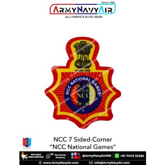 Personalised NCC | National Cadet Corps Camp Badges : ArmyNavyAir.com-NCC National Games