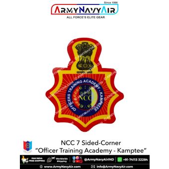 Personalised NCC | National Cadet Corps Camp Badges : ArmyNavyAir.com-(OTA) Kamptee