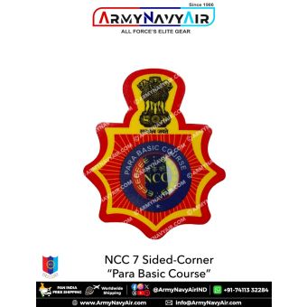 Personalised NCC | National Cadet Corps Camp Badges : ArmyNavyAir.com-Para Basic Course